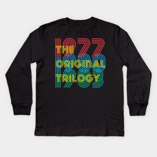 The Original Trilogy Kids Long Sleeve T-Shirt